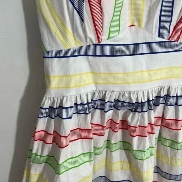 🍁 B.smart striped multicolor dress 6 - Picture 7 of 8